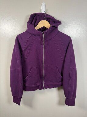 Lululemon Scuba Oversized Full-Zip Hoodie Size M/L Dramatic Magenta Purple